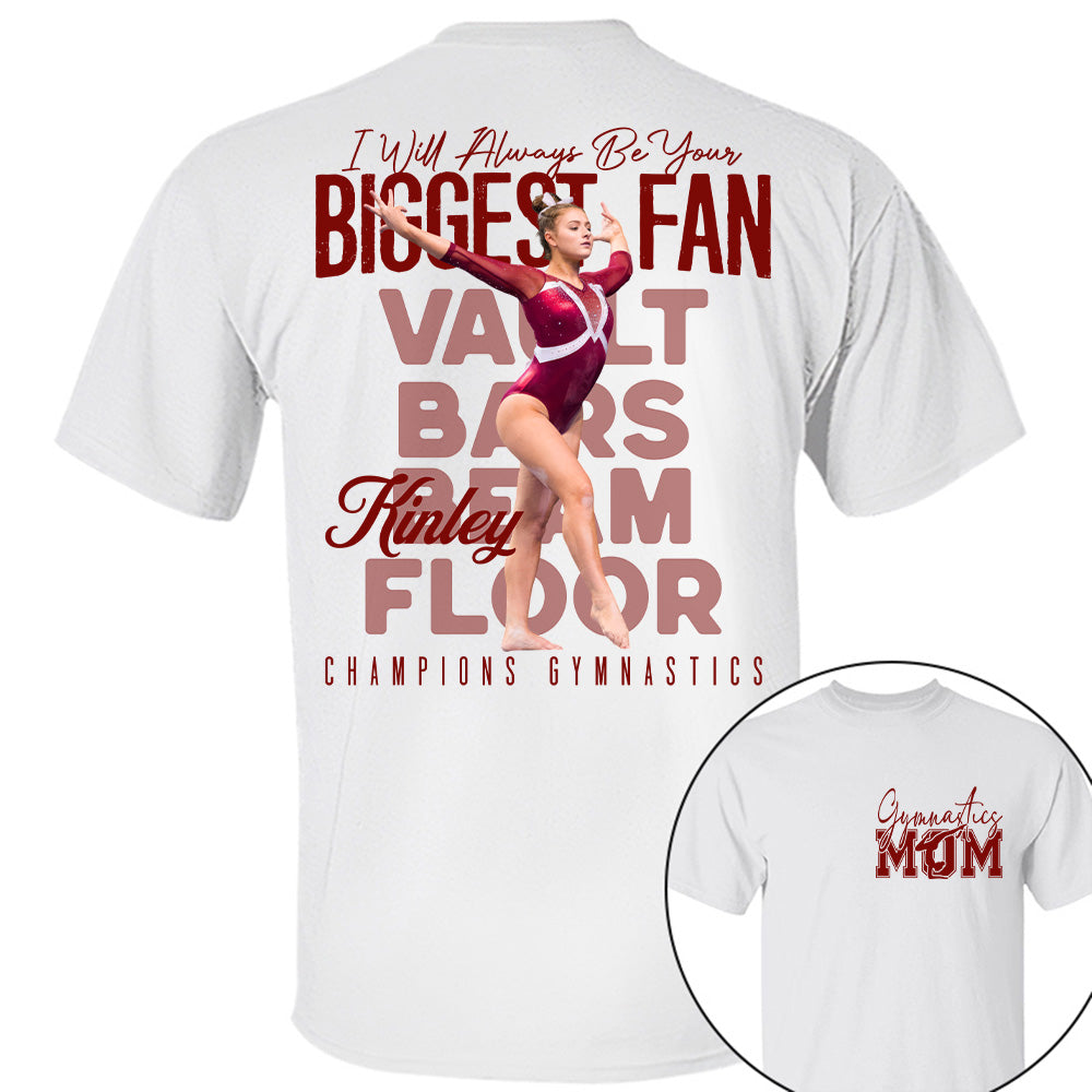 That's My Girl -Custom Photo Gymnast Shirt - Gymnastics Mom, Dad, Family Shirt Vrs2 A2110