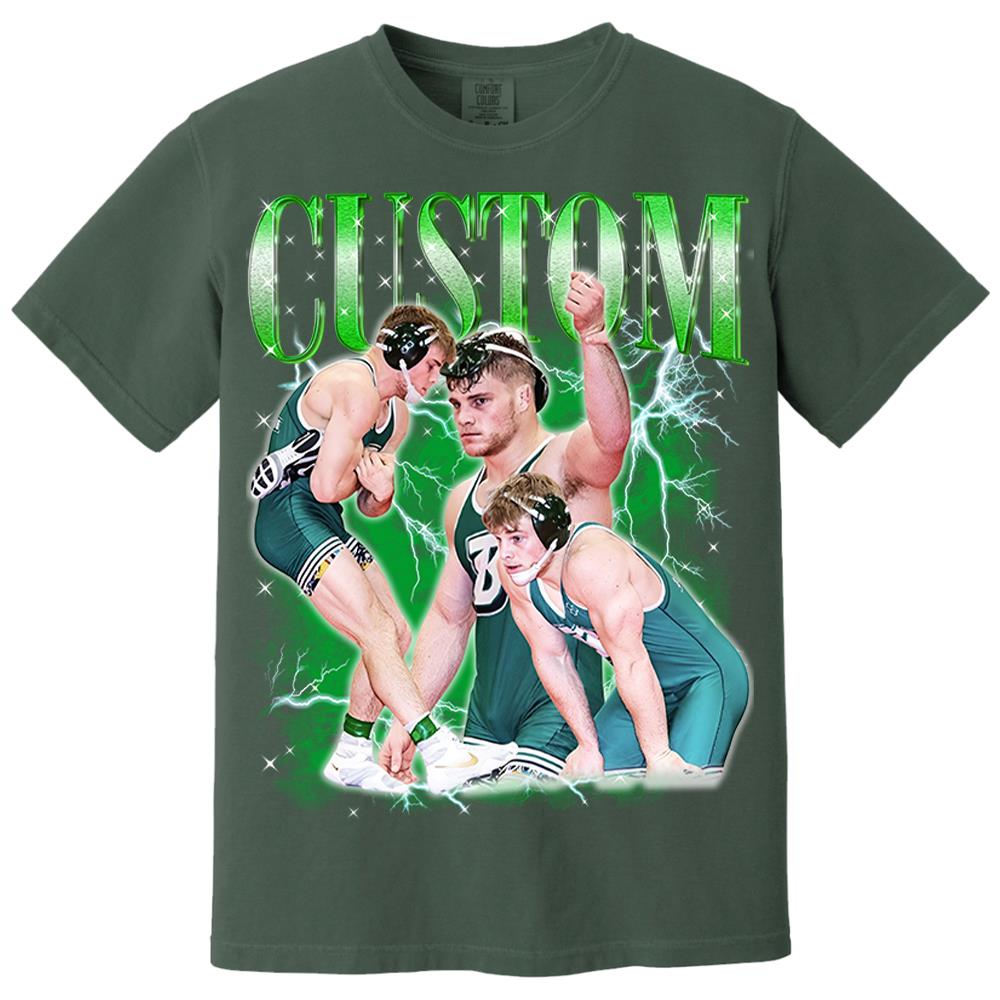 Wrestling Bootleg Shirt - Personalized Shirt Custom Text & Photos For Wrestling Lovers NA04