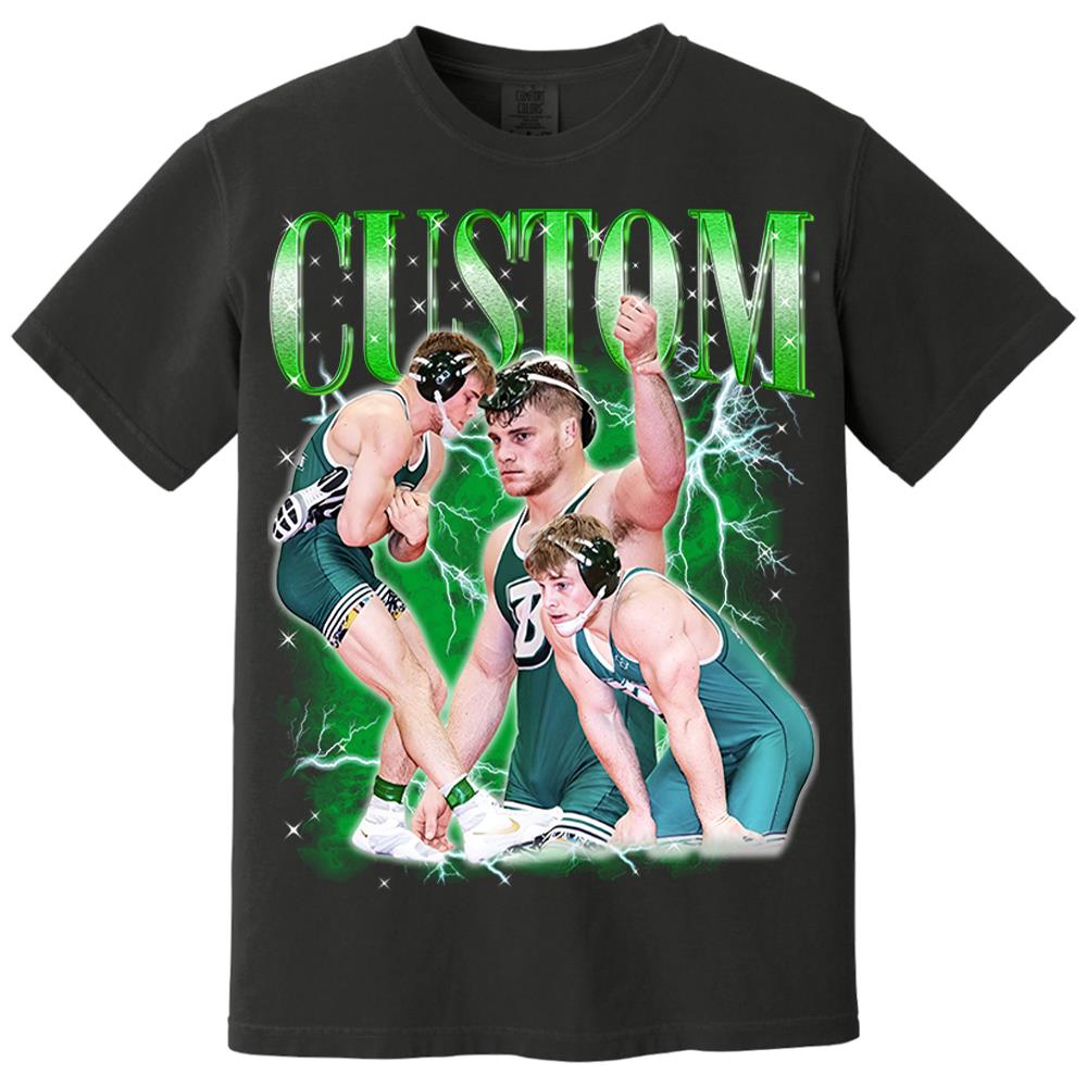 Wrestling Bootleg Shirt - Personalized Shirt Custom Text & Photos For Wrestling Lovers NA04