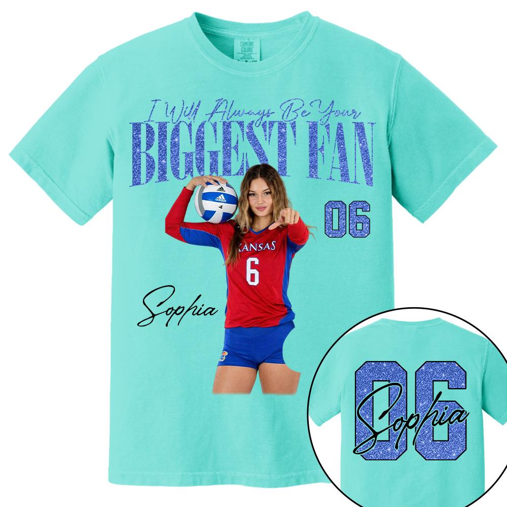 My Heart Is On That Field - Personalized Washed Tee Retro Bootleg Shirt - Gift For Volleyball Lovers T1807 Hv01