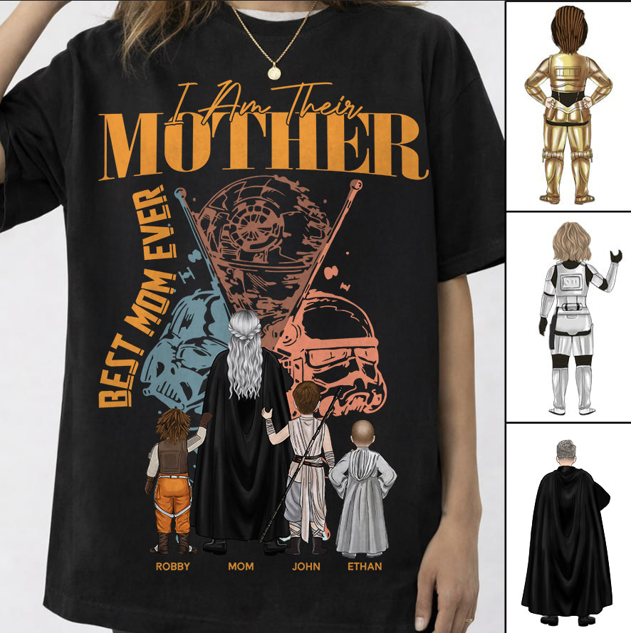 I Am Their Mother - Personalized Shirt Gift For Mom - Custom Mother's Day Gift 2026 T1807