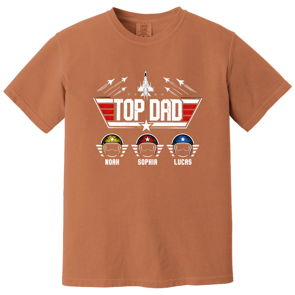 Personalized Top Dad Shirt, Father's Day Gift For Dad, Grandpa VH01