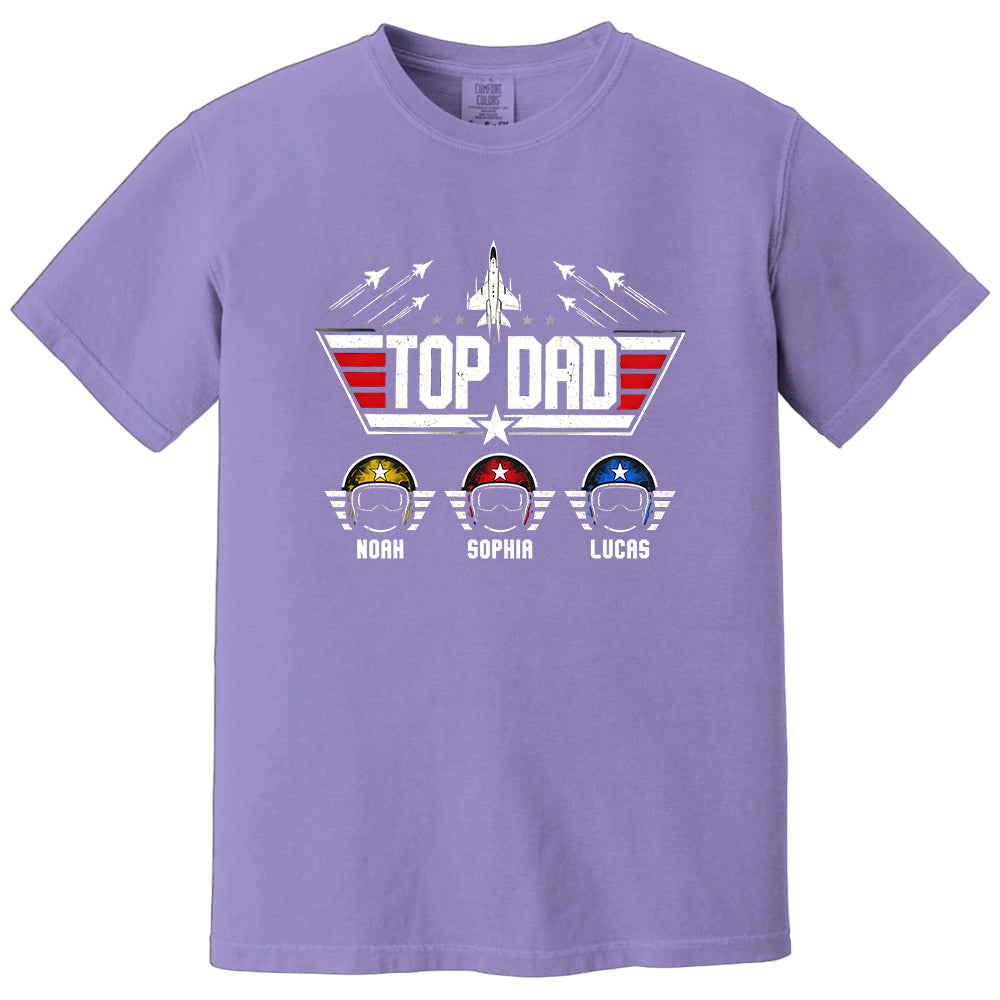 Personalized Top Dad Shirt, Father's Day Gift For Dad, Grandpa VH01