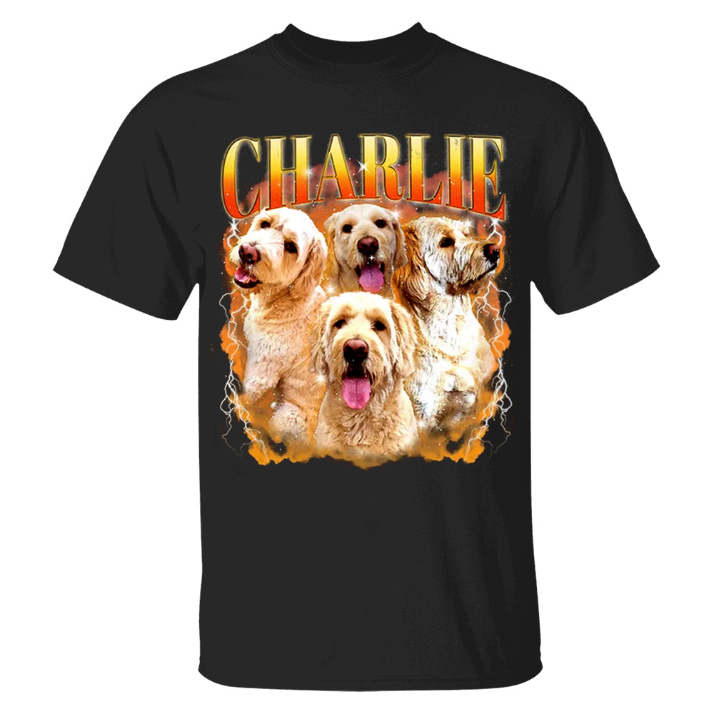 Comfort Colors Custom Dog Shirt, Custom Pet Shirt, Custom Bootleg Shirt, Dog Remembrance Gift