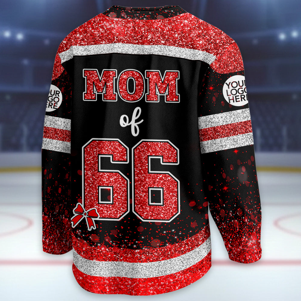 Custom Photo Ice Hockey Jersey For Ice Hockey Lovers - Personalized Ice Hockey Shirt Ice Hockey Mom Grandma Sport Family Lovers Vr2 T1807 Hv01