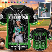 Custom I Will Always Be Your Biggest Fan, Baseball Mom Shirt, Sports Mom Gift L0411 Hv01