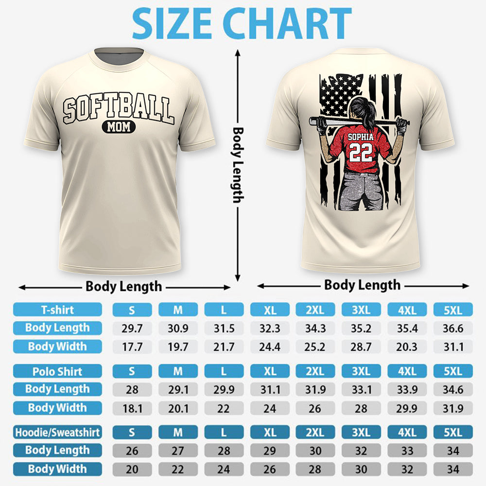 Softball Mom - I Will Always Be Your Biggest Fan - Personalized Shirt For Basketball Family NA02 Hv01