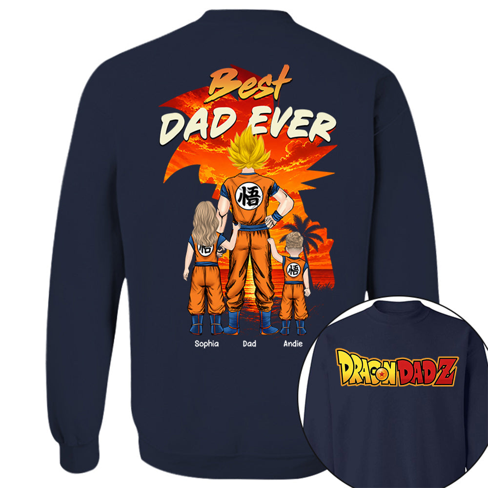 Custom DragonDad Best Dad Ever Shirt, Father's Day 2026 L0411 VH01