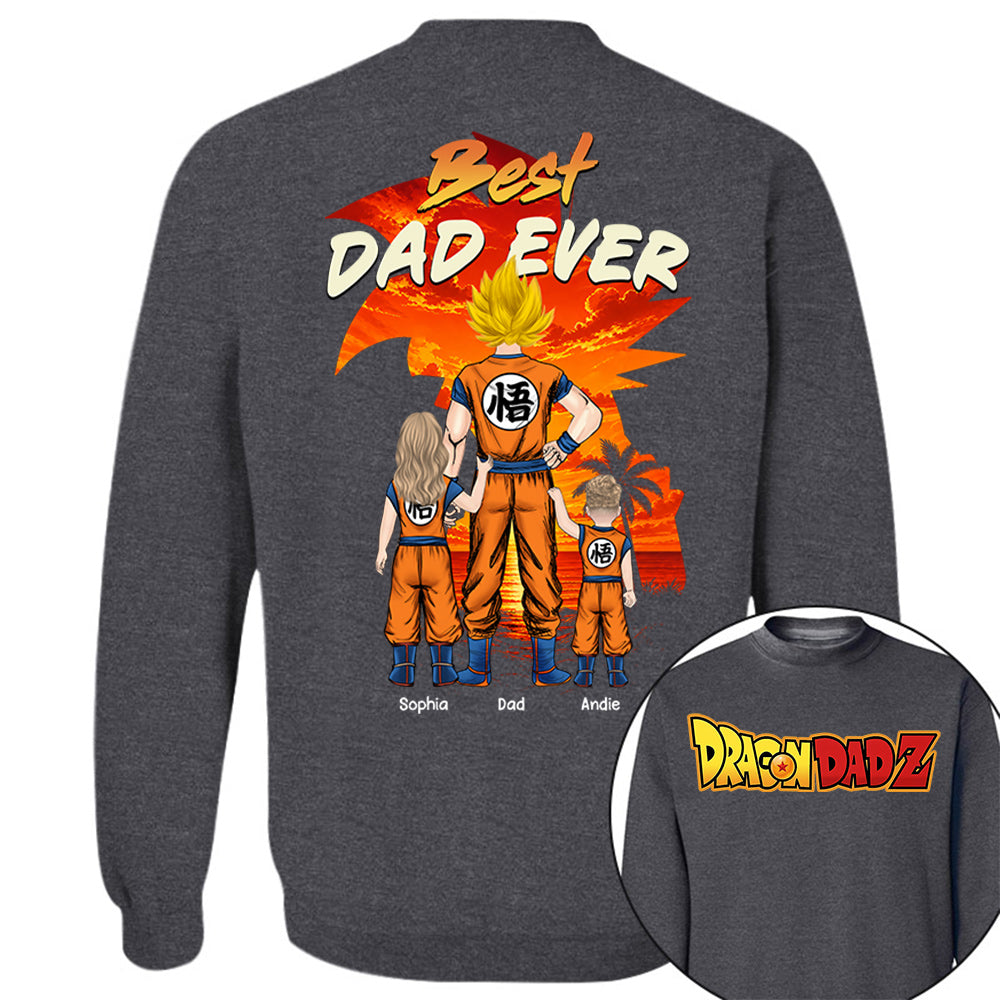 Custom DragonDad Best Dad Ever Shirt, Father's Day 2026 L0411 VH01