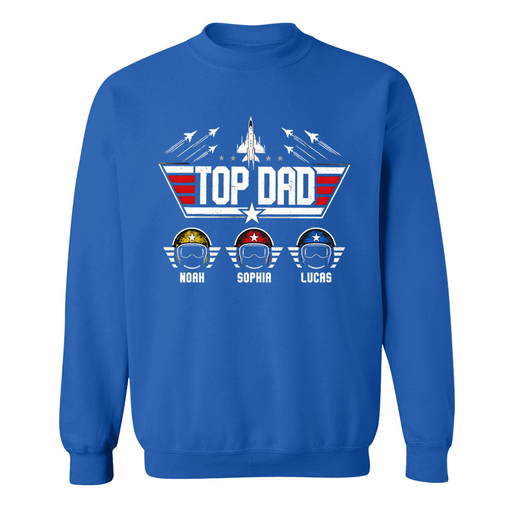 Personalized Top Dad Shirt, Father's Day Gift For Dad, Grandpa VH01