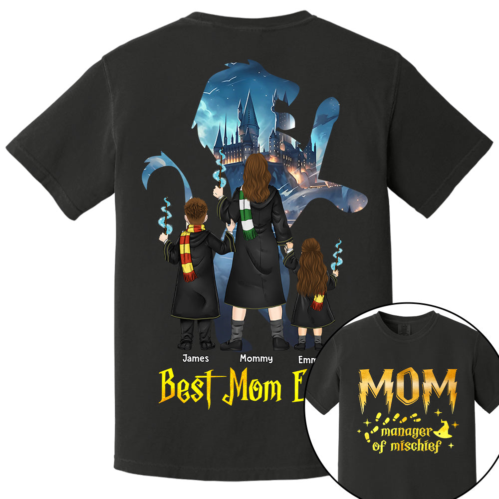 Best Mom Ever Custom Shirt For Mom, Magical Mom Shirt, Potter Mom Shirt Fantastic Mom Gift L0411 