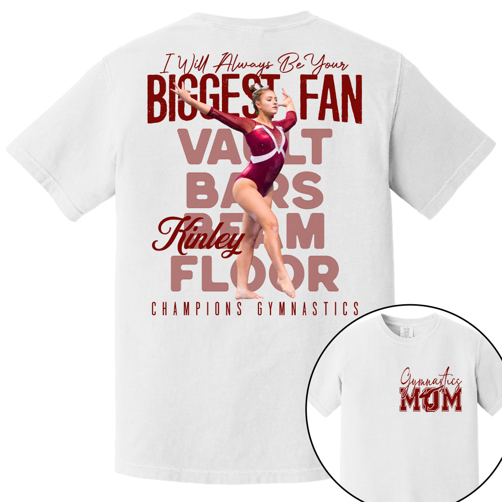 That's My Girl -Custom Photo Gymnast Shirt - Gymnastics Mom, Dad, Family Shirt Vrs2 A2110