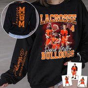 I'll Always Be Your Biggest Fan - Personalized Shirt For Lacrosse Family NA04