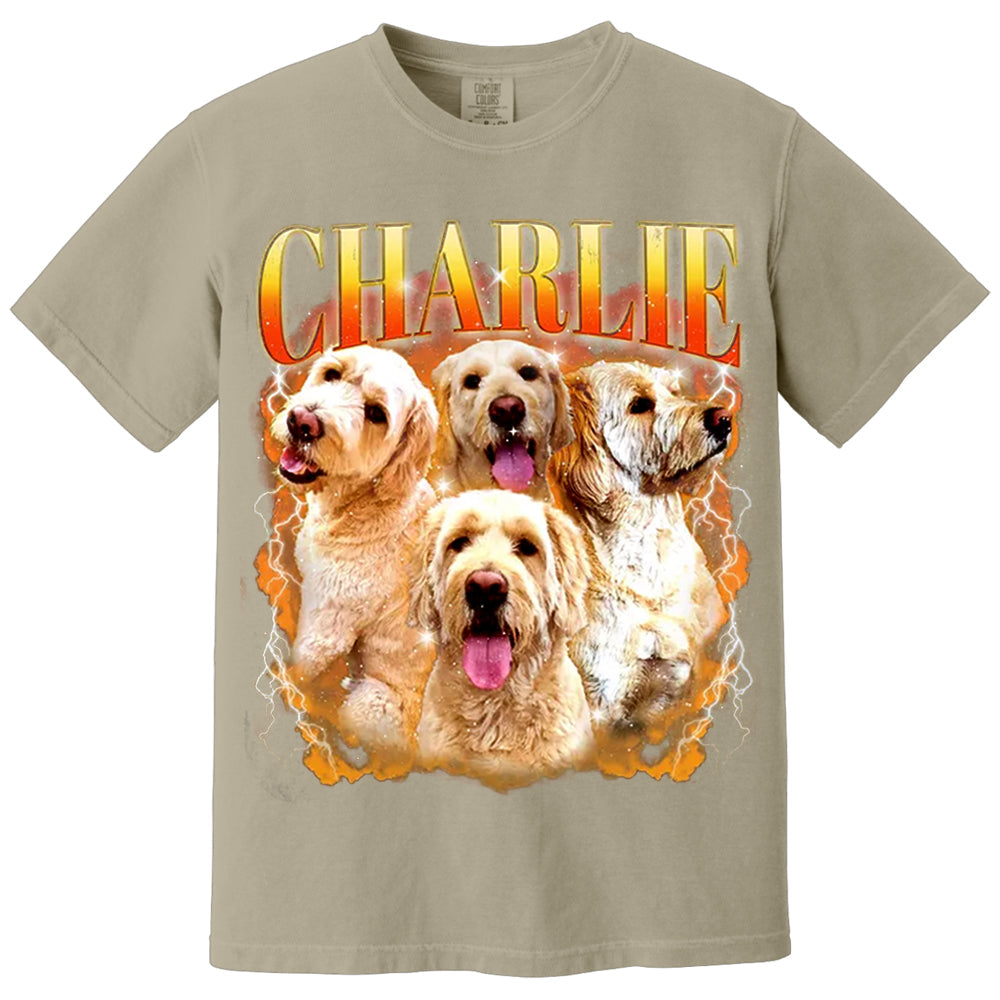 Comfort Colors Custom Dog Shirt, Custom Pet Shirt, Custom Bootleg Shirt, Dog Remembrance Gift