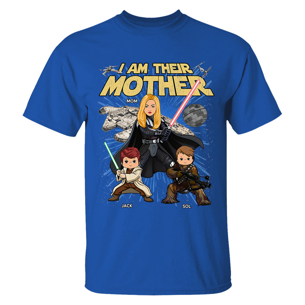 I Am Their Mother Personalized Vintage Style Shirt For Mom - Mother's Day Gift T1807 T24