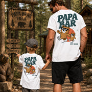 Papa Bar Mini Bar Shirt, Father's Day Gift, Matching Dad and Child Outfit, Fun Family Outfit, Gift For Dad T1807 T24