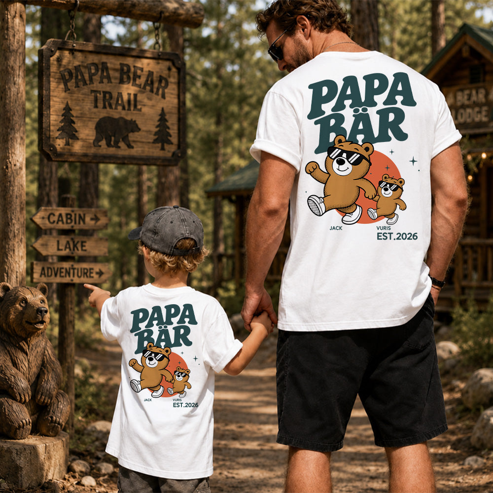 Papa Bar Mini Bar Shirt, Father's Day Gift, Matching Dad and Child Outfit, Fun Family Outfit, Gift For Dad T1807 T24