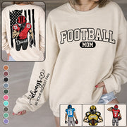 Football Mom - I'll Always Be Your Biggest Fan Personalized Shirt For Football  Family NA02 Hv01