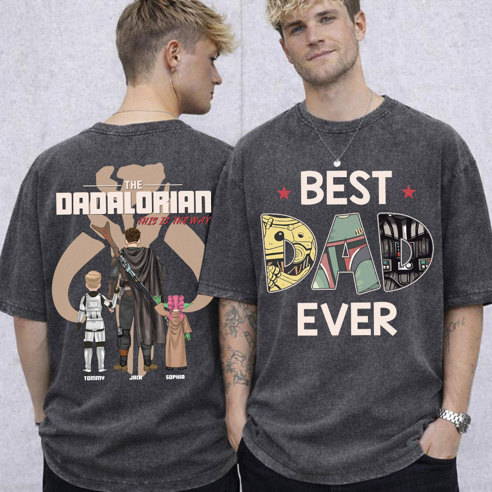Best Dad Ever - I Am Their Father Personalized Shirt Gift For Dad - Custom Father's Day Gift 2026