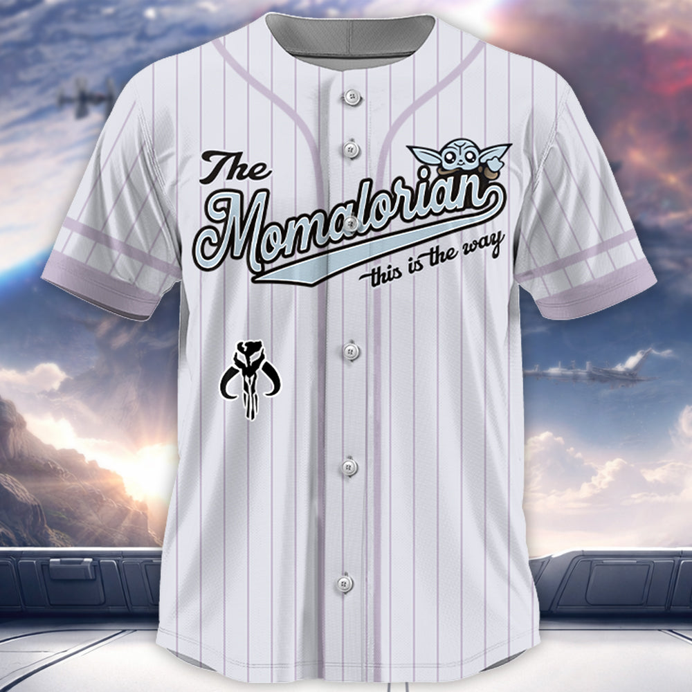 Personalized The Dadalorian This Is The Way Baseball Jersey Shirt For Dad - Custom Father’s Day Gift 2026 Ver 2 New Hv01