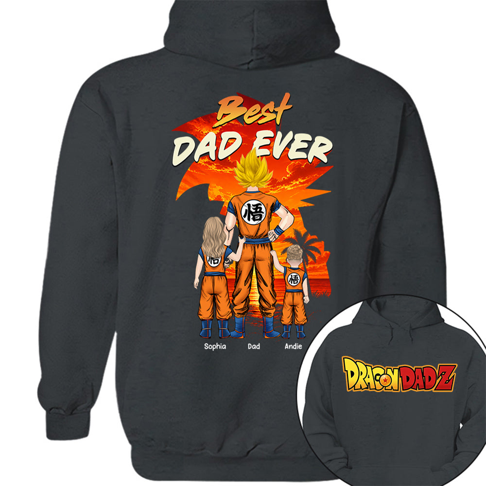 Custom DragonDad Best Dad Ever Shirt, Father's Day 2026 L0411 VH01