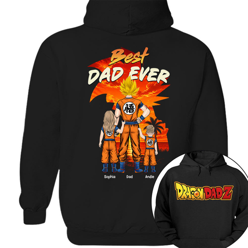 Custom DragonDad Best Dad Ever Shirt, Father's Day 2026 L0411 VH01