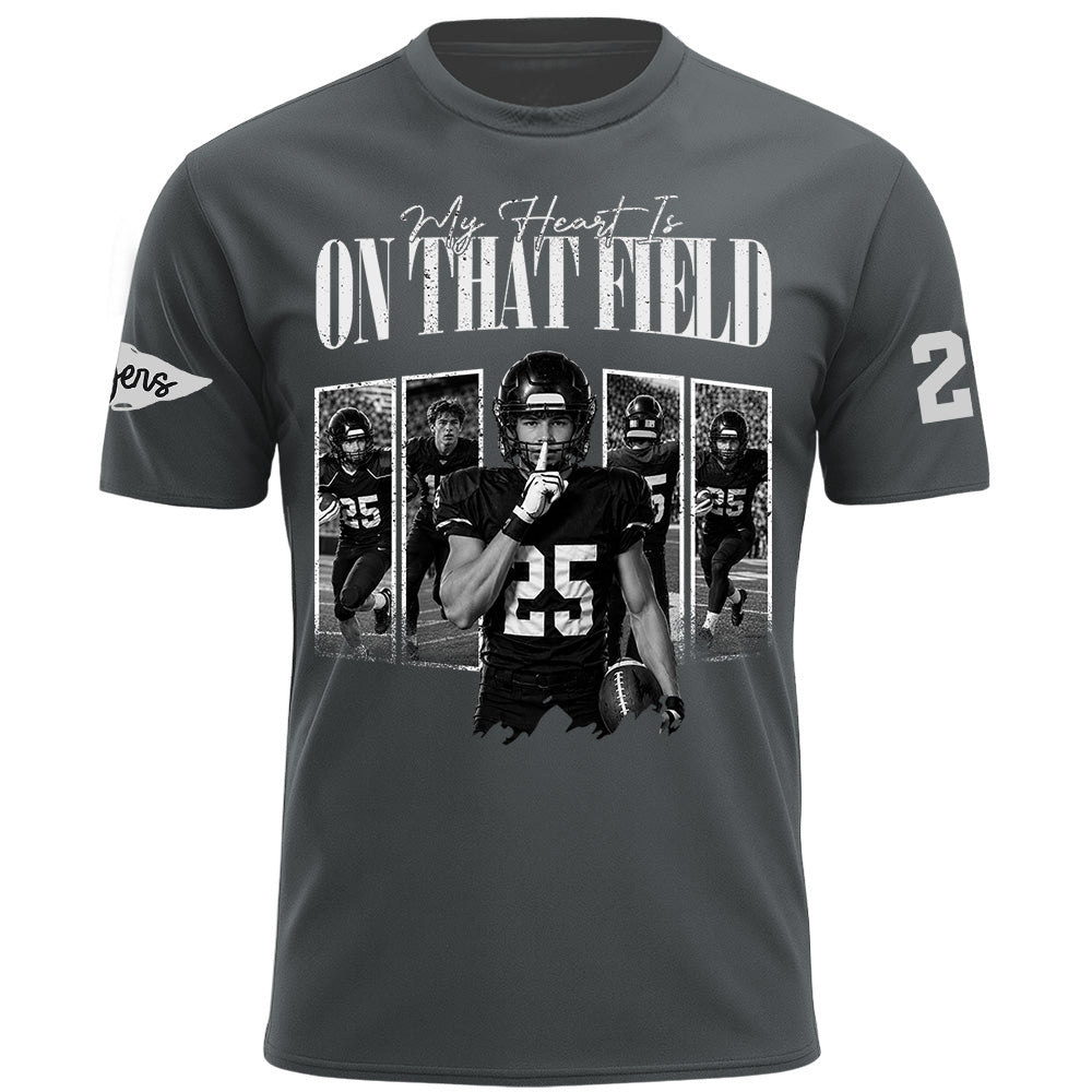 Photo Football GameDay Custom Shirt, Gift For Football Lovers L0411 Nh00