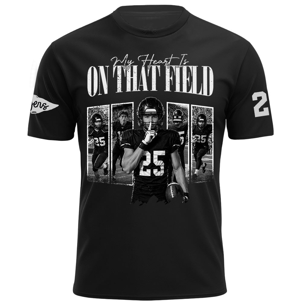 Photo Football GameDay Custom Shirt, Gift For Football Lovers L0411 Nh00