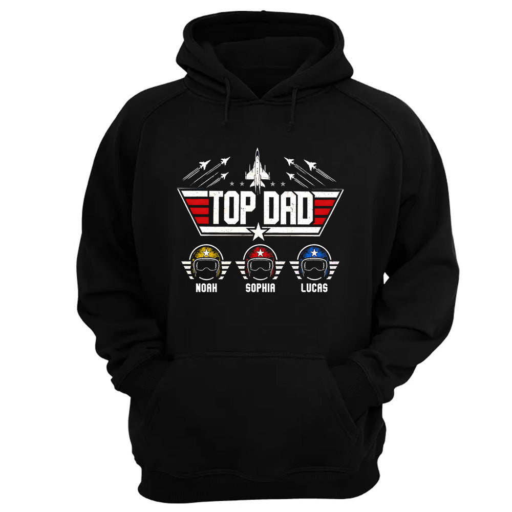 Personalized Top Dad Shirt, Father's Day Gift For Dad, Grandpa VH01
