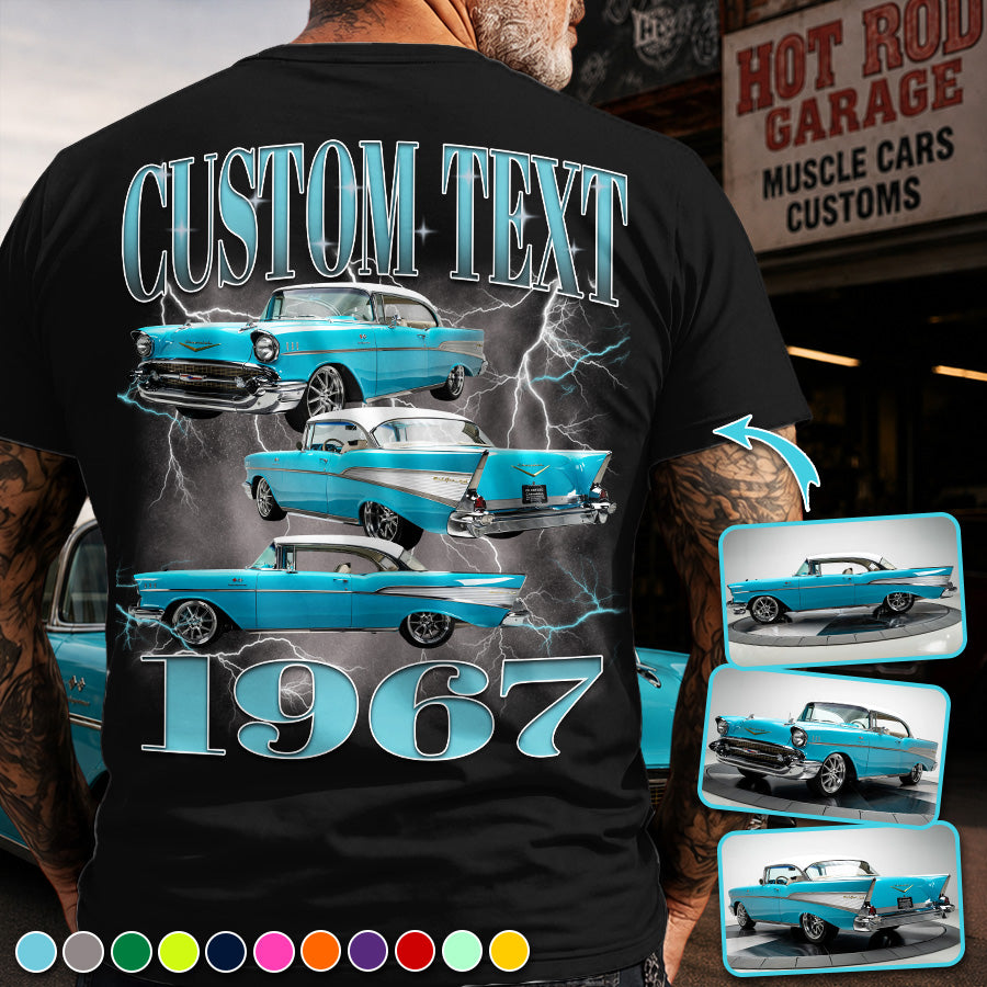 Custom Car Photo Shirts - Gift For Car Lovers A2110 Pt99