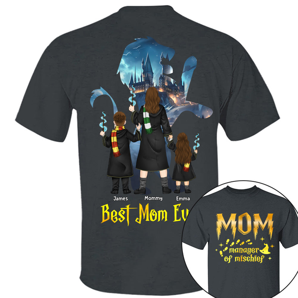 Best Mom Ever Custom Shirt For Mom, Magical Mom Shirt, Potter Mom Shirt Fantastic Mom Gift L0411 