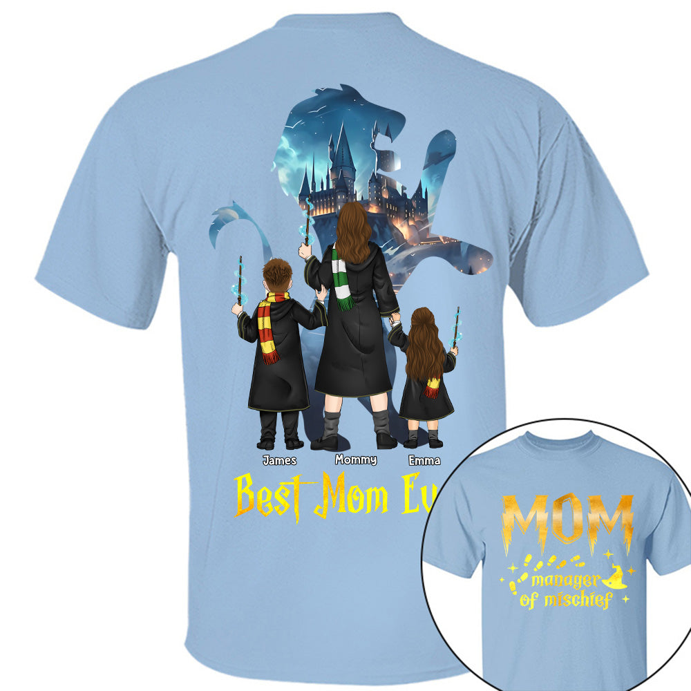 Best Mom Ever Custom Shirt For Mom, Magical Mom Shirt, Potter Mom Shirt Fantastic Mom Gift L0411 