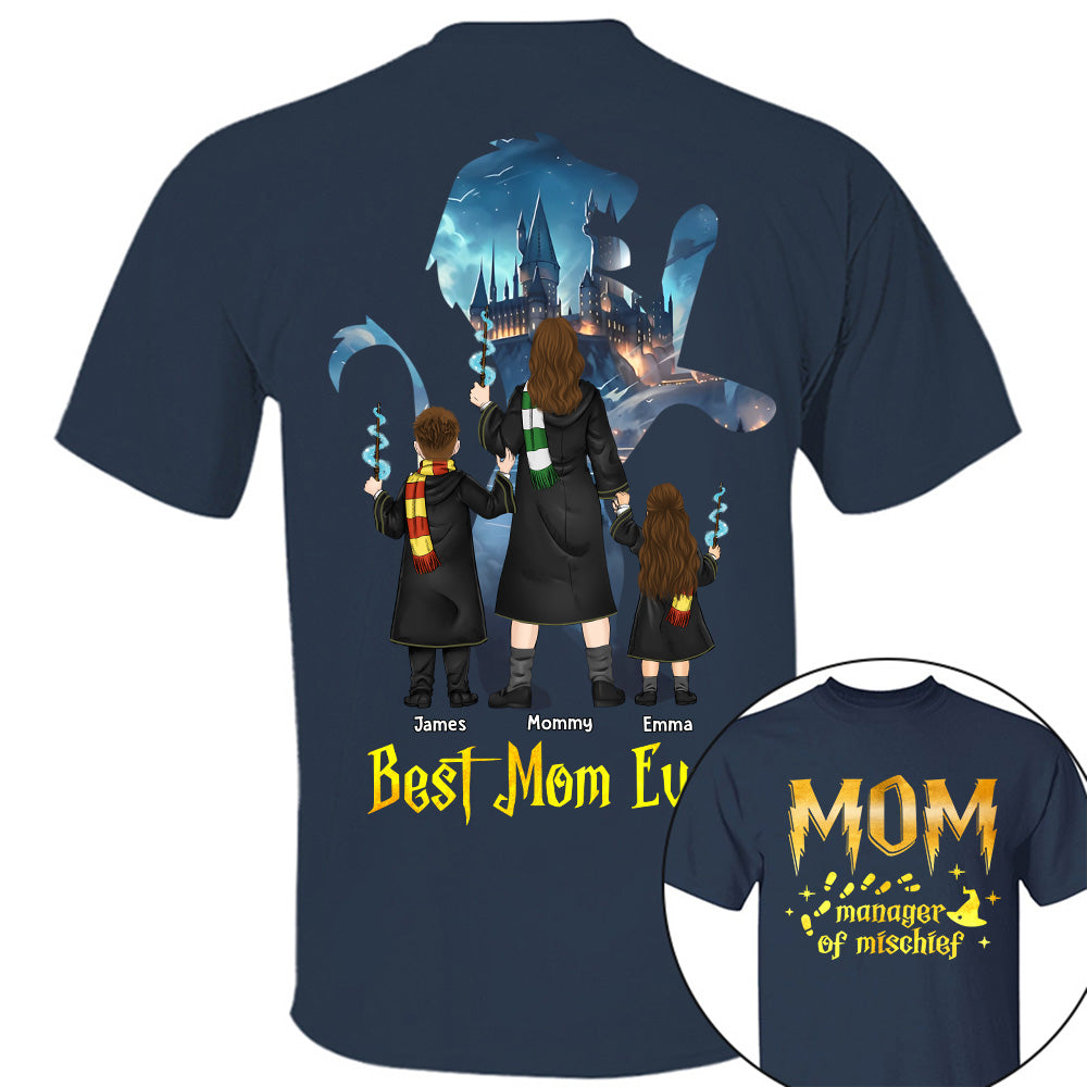 Best Mom Ever Custom Shirt For Mom, Magical Mom Shirt, Potter Mom Shirt Fantastic Mom Gift L0411 