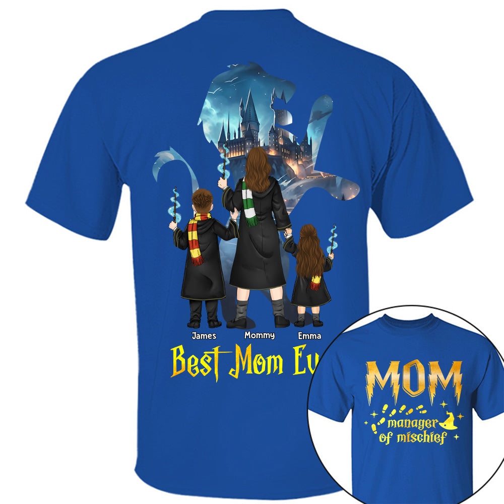Best Mom Ever Custom Shirt For Mom, Magical Mom Shirt, Potter Mom Shirt Fantastic Mom Gift L0411 