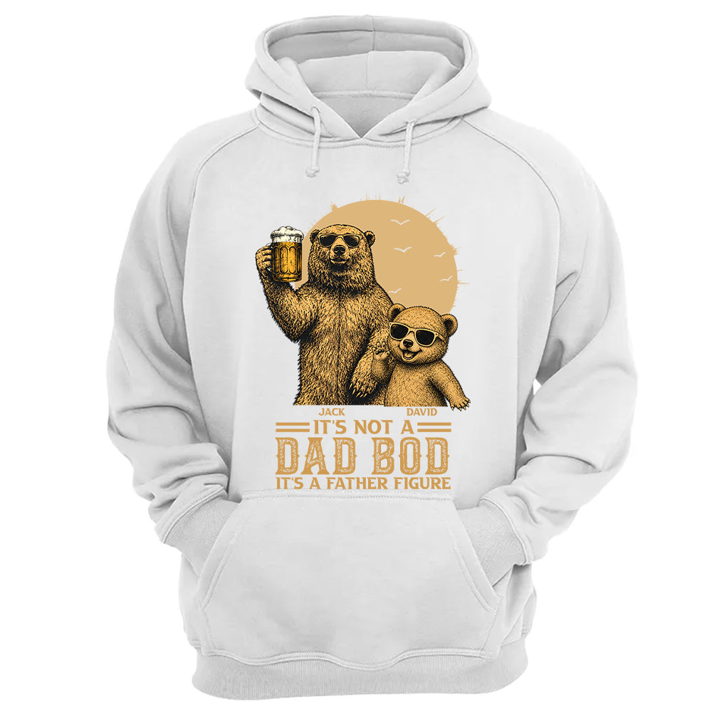 Personalized It's Not A Dad Bod It's A Father Figure Shirt, Father's Day - Papa Bear And Cubs, Gift For Dad Vr2 Pt99