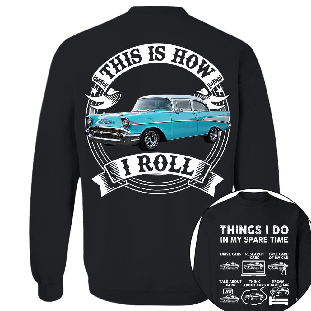 Things I Do In My Spare Time, I'm Not Old I'm Classic Funny Car Graphic Personalized Car's Photo Shirt Li29