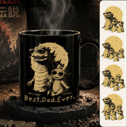 Personalized Best Dad Ever Dadzilla Mug Father's Day Gifts for Dad Funny Papa Mug T1807 Hv01