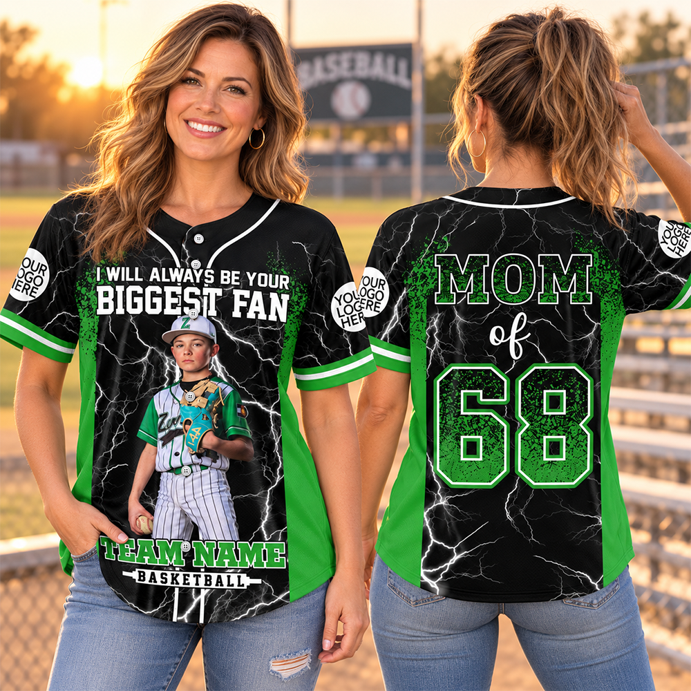 Custom I Will Always Be Your Biggest Fan, Baseball Mom Shirt, Sports Mom Gift L0411 Hv01