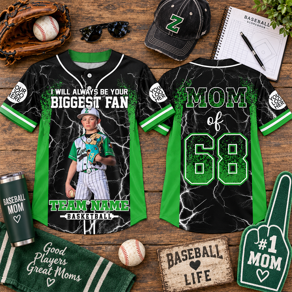 Custom I Will Always Be Your Biggest Fan, Baseball Mom Shirt, Sports Mom Gift L0411 Hv01