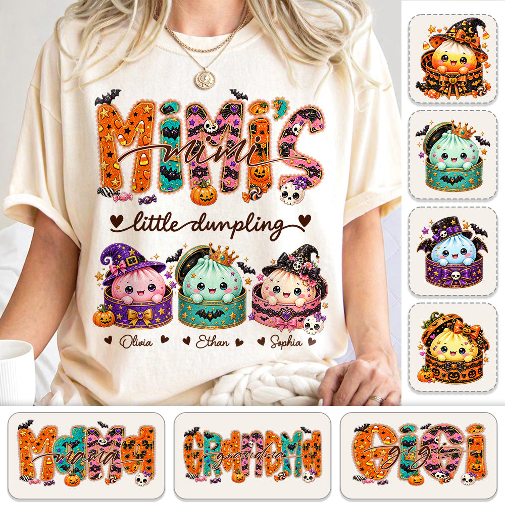 Custom Mimi's Little Dumpling Shirt, Halloween Fall Season L0411 Hv01