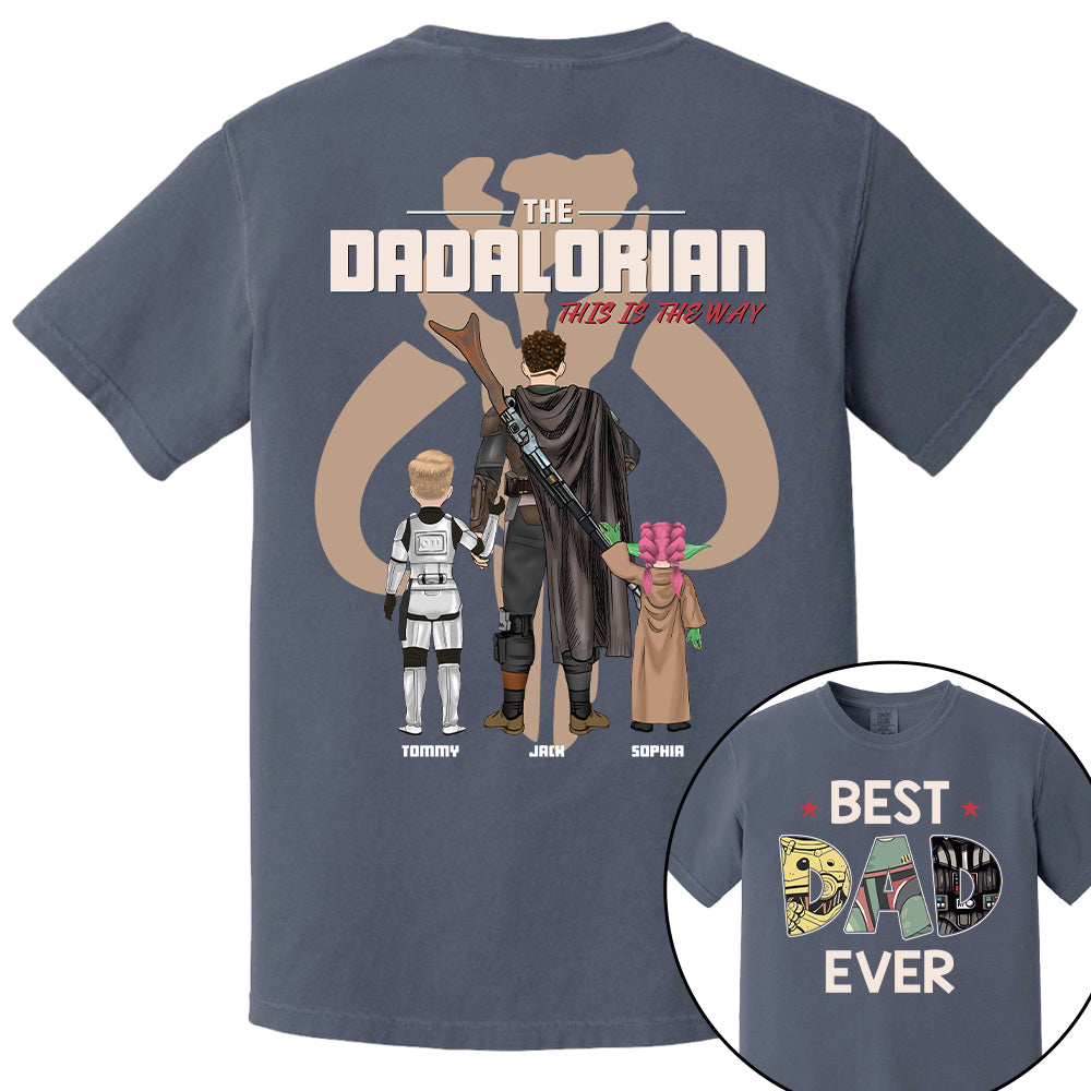 Best Dad Ever - I Am Their Father Personalized Shirt Gift For Dad - Custom Father's Day Gift 2026