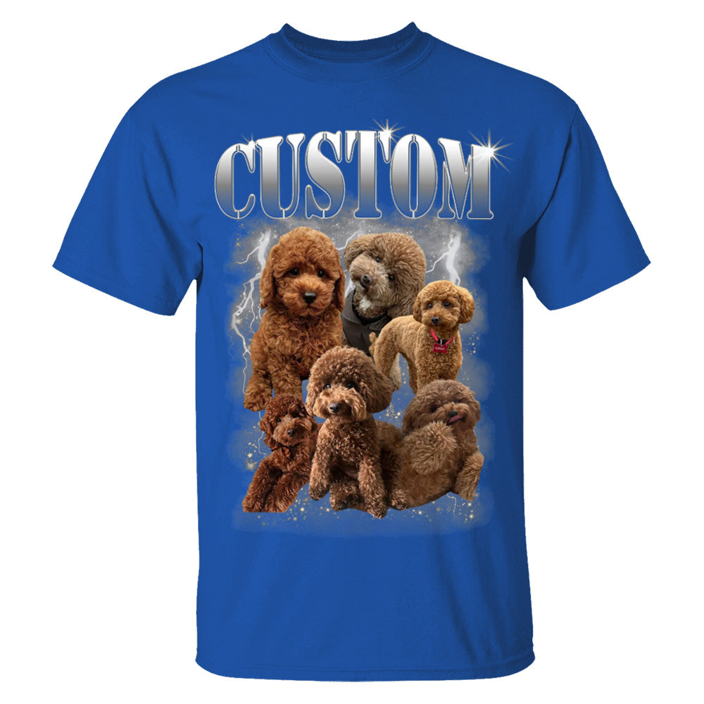 Custom Bootleg Rap PET Shirt, Custom Pet, Custom Retro Graphic 90s Tshirt, Dog Bootleg Shirt, Your Own Bootleg Your Design