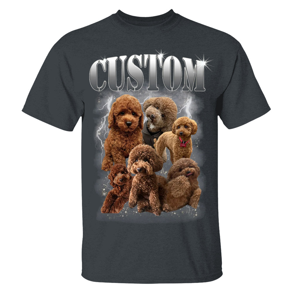 Custom Bootleg Rap PET Shirt, Custom Pet, Custom Retro Graphic 90s Tshirt, Dog Bootleg Shirt, Your Own Bootleg Your Design