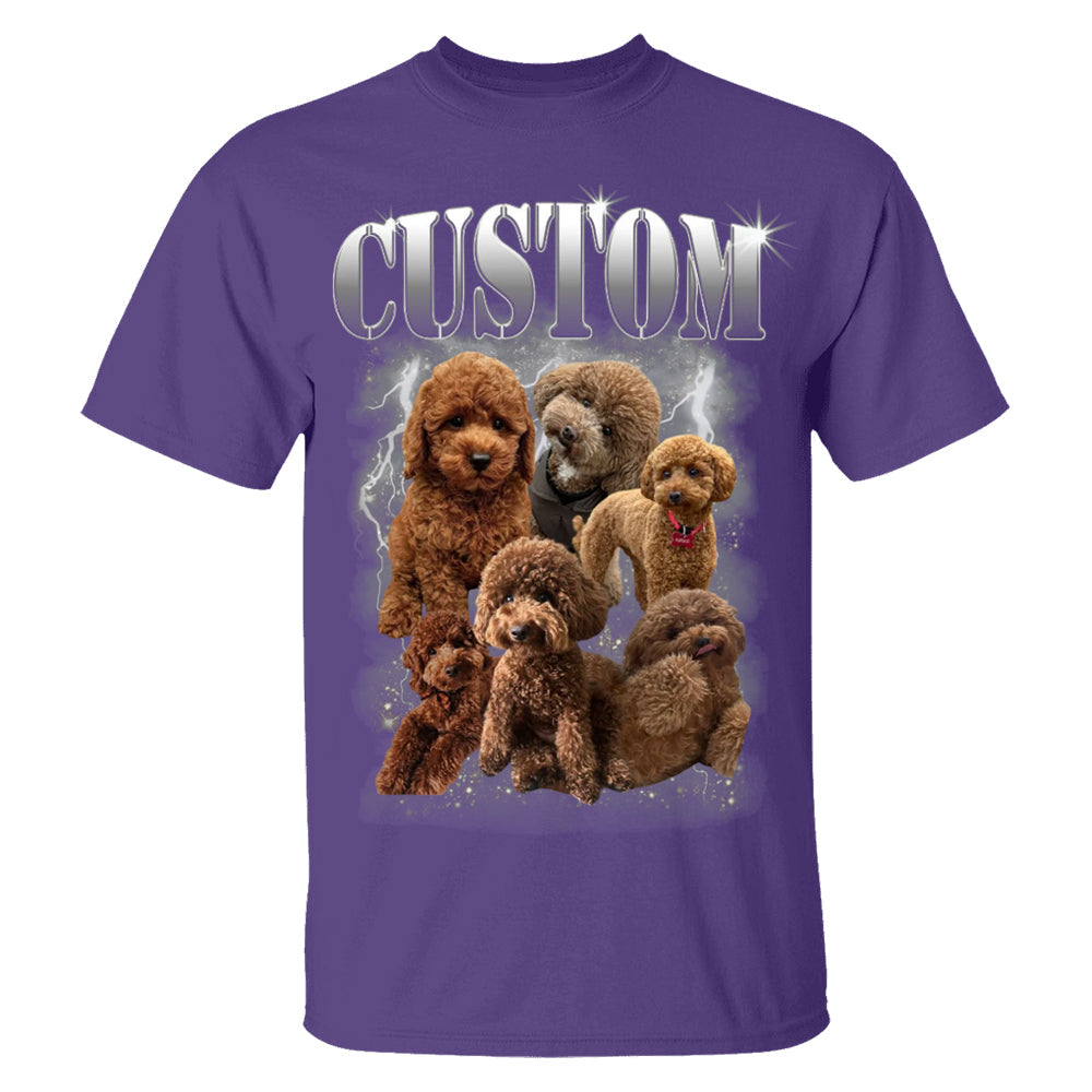 Custom Bootleg Rap PET Shirt, Custom Pet, Custom Retro Graphic 90s Tshirt, Dog Bootleg Shirt, Your Own Bootleg Your Design