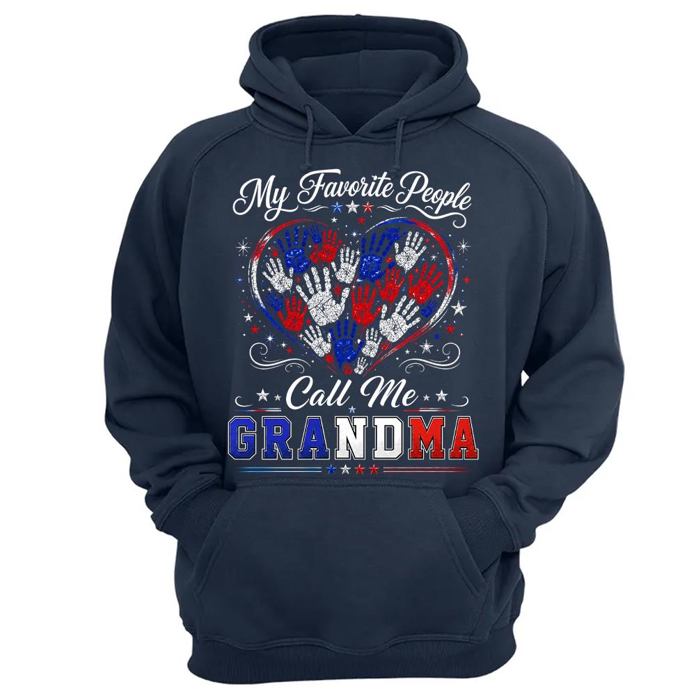 Personalized My Favorite People Call Me Grandma 250 Years American Shirt Hv01