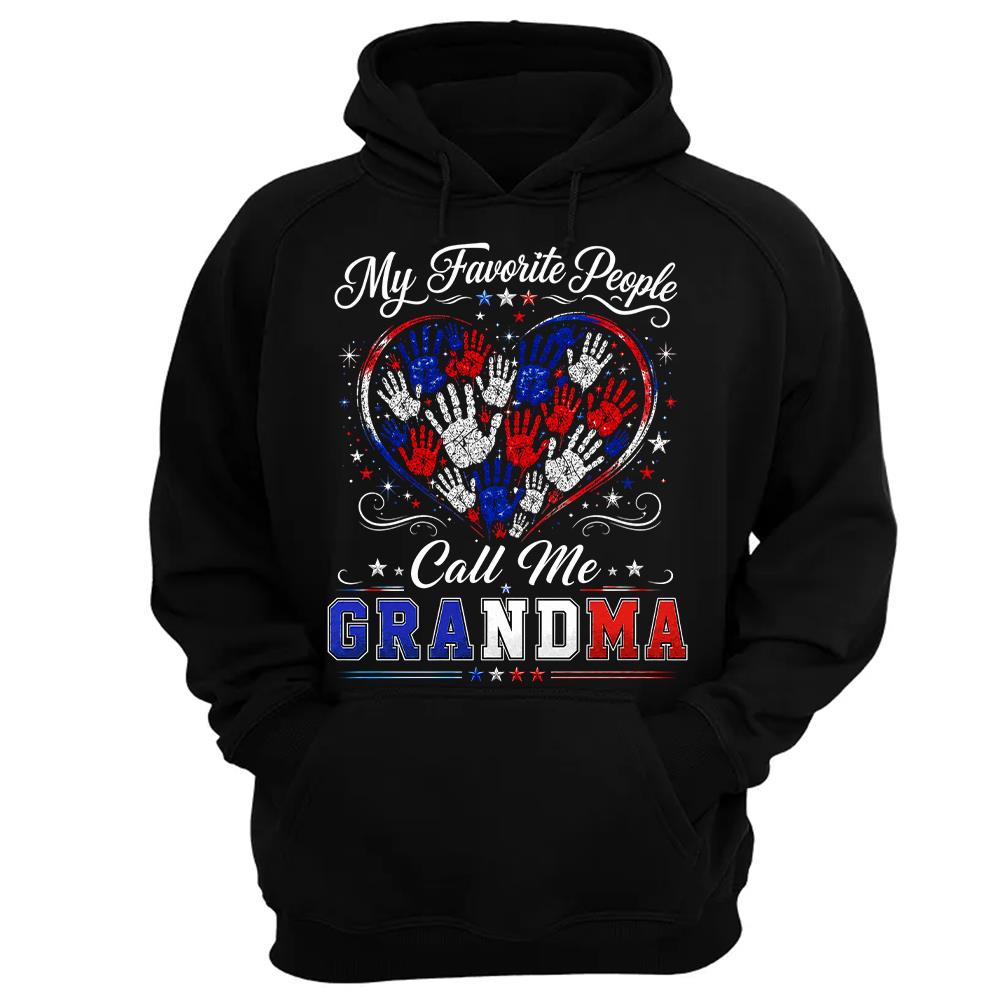 Personalized My Favorite People Call Me Grandma 250 Years American Shirt Hv01
