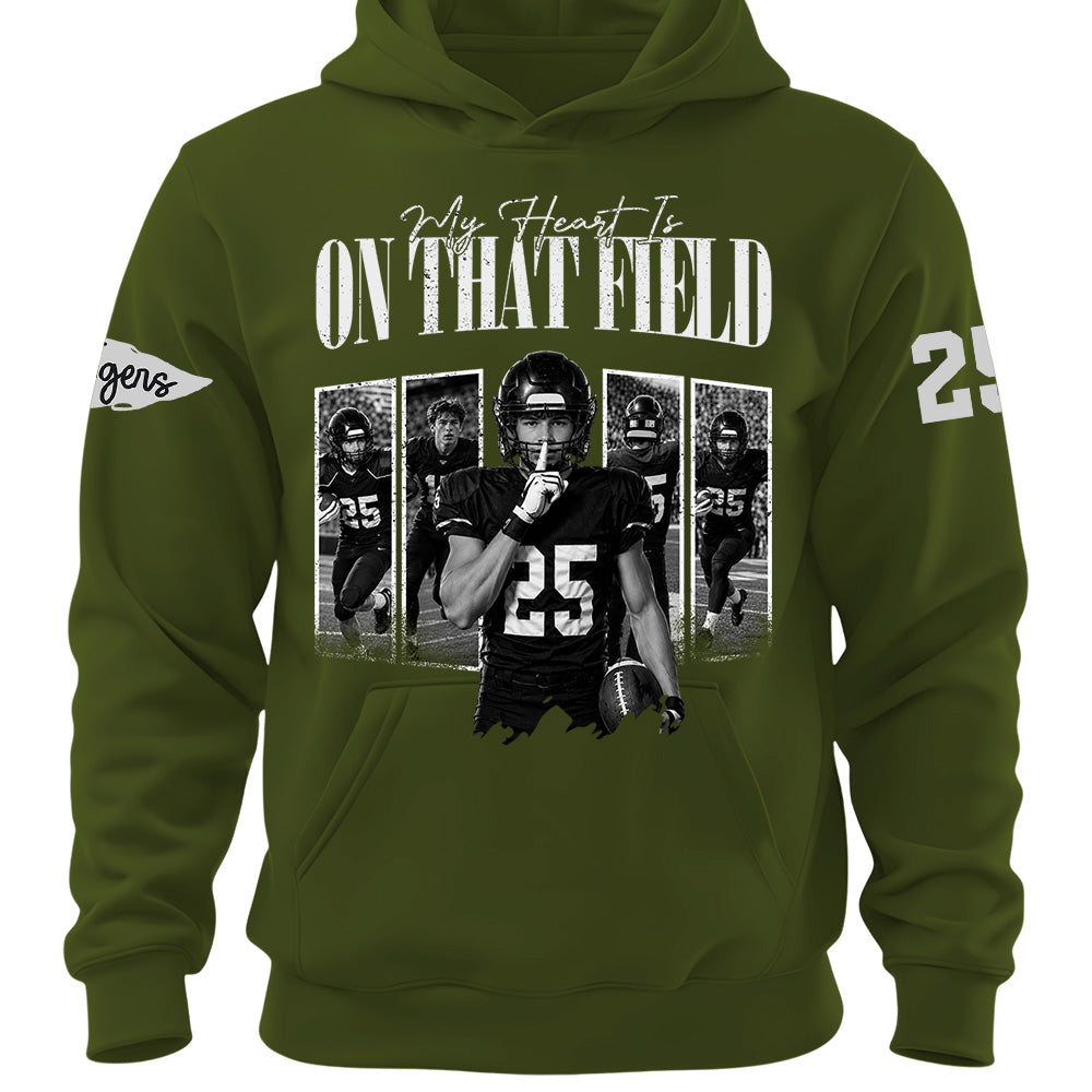 Photo Football GameDay Custom Shirt, Gift For Football Lovers L0411 Nh00