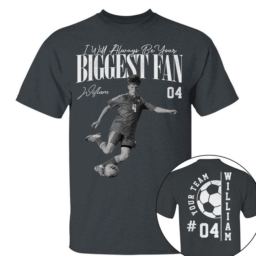 Personalized Soccer Mom Shirt - Washed Tee Retro Bootleg Shirt For Soccer Players T1807