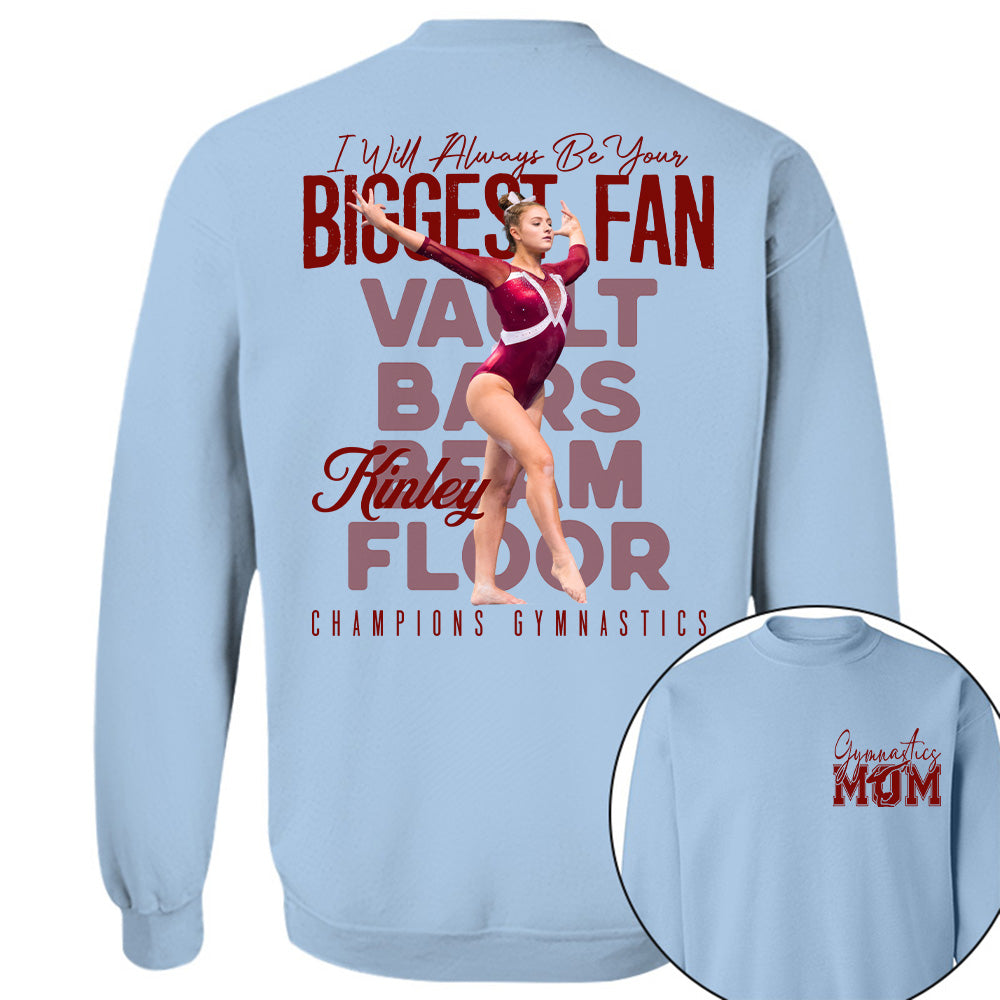 That's My Girl -Custom Photo Gymnast Shirt - Gymnastics Mom, Dad, Family Shirt Vrs2 A2110