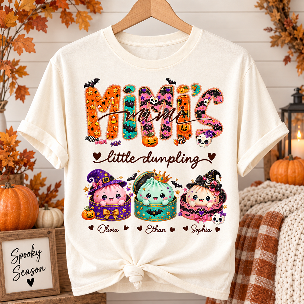 Custom Mimi's Little Dumpling Shirt, Halloween Fall Season L0411 Hv01